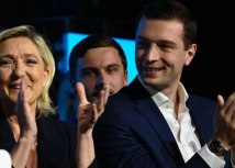 Nacionalno okupljanje Marin Le Pen sada predvodi ordan Bardela, glavni kandidat stranke na izborima za EU/JEAN-CHRISTOPHE VERHAEGEN/AFP