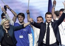 Marin Le Pen i ordan Bardela vode krajnje desno Nacionalno okupljanje/Getty Images