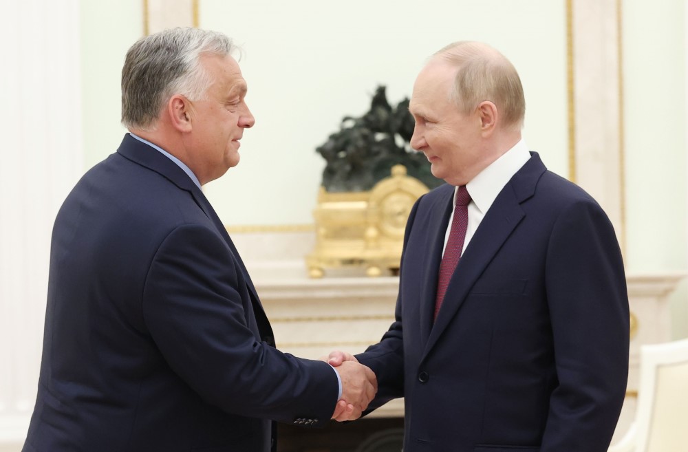 Orban i Putin u Moskvi 5. jula 2024. godine/KREMLIN/POOL/EPA-EFE/REX